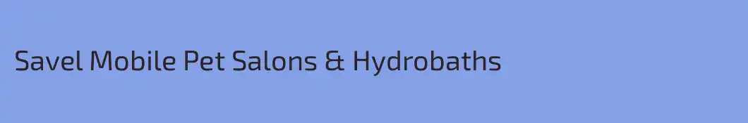 Savel Mobile Pet Salons & Hydrobaths